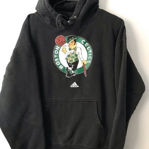 Lge Vintage Adidas Celtics Hoody